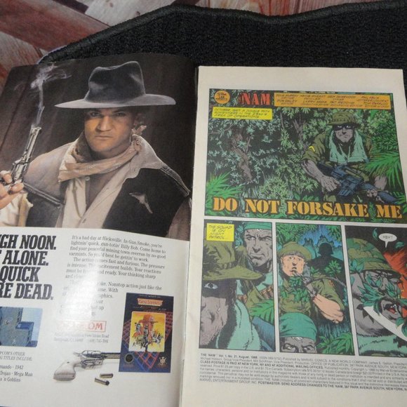 Marvel the NAM comic book magazine 1988 edition~EUC~military~Collectable - Picture 3 of 5